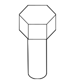 1125106161 - Electrical: Hook Bolt for Genesis: G70, G90, GV70 | Hyundai: Accent, Elantra, Elantra Coupe, Elantra N, Genesis Coupe, Ioniq 5, Kona, Kona Electric, Kona N, Santa Cruz, Santa Fe, Santa Fe XL, Sonata, Tucson, Veloster, Veloster N, Venue Image