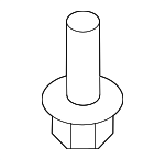 C2Z6250 - Body: Front Retainer Screw for Jaguar Image