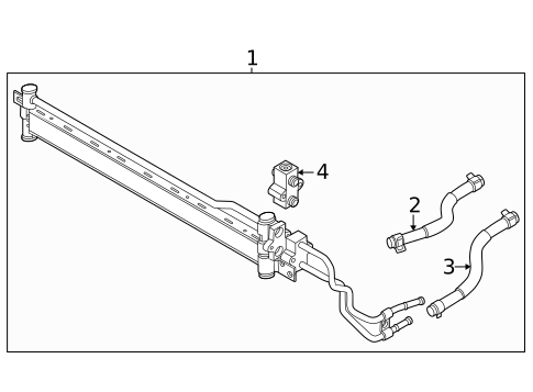 Oil Cooler for 2024 Hyundai Kona #0