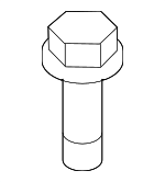 N90667402 - Body: Amplifier Bolt for Volkswagen: Tiguan, Tiguan Limited Image