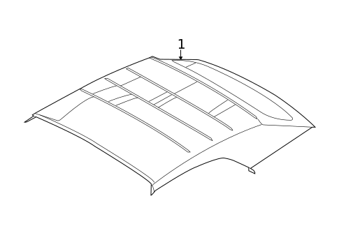 Interior Trim - Convertible Top for 2017 Ford Mustang #0