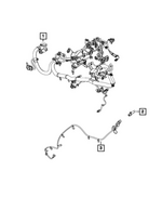 68530584AA - Electrical: Engine Wiring for Jeep: Wrangler Image