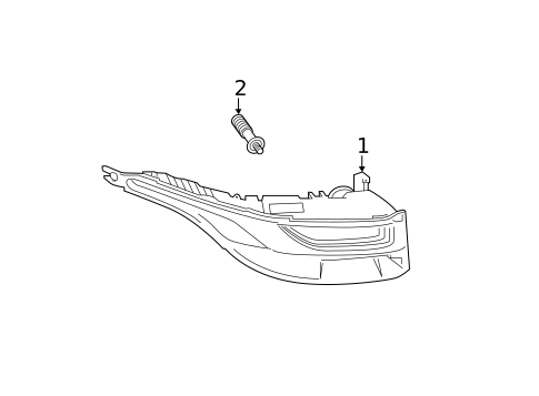 Tail Lamps for 2023 Land Rover Range Rover Evoque #0