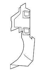 561121283A - Body: Air Baffle for Volkswagen: Passat Image