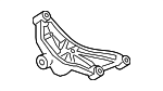 LR099573 - Belts &amp; Cooling: A/C Drive Belt Idler Pulley Bracket for Land-Rover Image