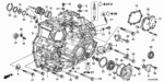 21210R97000 - Transmission - Automatic: CASE, TRANSMISSION for Honda Image