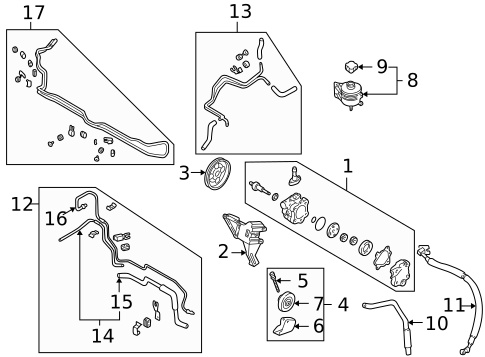 Belts & Pulleys for 2002 Nissan Quest #1