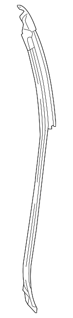 15118461 - Body: Lower Seal for Chevrolet: Silverado 1500, Silverado 1500 Classic, Silverado 2500, Silverado 2500 HD, Silverado 2500 HD Classic, Silverado 3500, Silverado 3500 Classic, Silverado 3500 HD | GMC: Sierra 1500, Sierra 1500 Classic, Sierra 2500, Sierra 2500 HD, Sierra 2500 HD Classic, Sierra 3500, Sierra 3500 Classic, Sierra 3500 HD Image