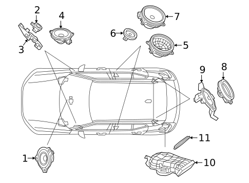Sound System for 2019 Volvo XC40 #0