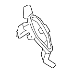 31456839 - Body: Roof Speaker Bracket for Volvo Image