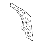 4B1857319E - Body: Support for Audi: A6, A6 Quattro, Allroad Quattro, S6 Image