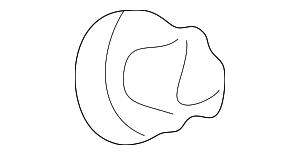 4B0853107 - Body: Instrument Panel Trim Panel Clip for Audi Image