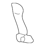 4B1857896 - Body: Support Retainer Bracket for Audi: A6, A6 Quattro, Allroad Quattro, S6 Image