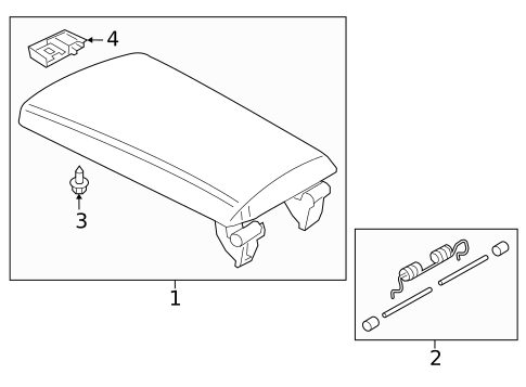 Armrest for 2023 BMW i4 #0