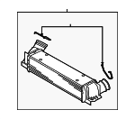 17517809321 - Cooling System: Inter-cooler for BMW Image