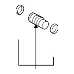 32102454428 - Steering: Boot for BMW: 525i, 525xi, 528i, 528i xDrive, 528xi, 530i, 530xi, 535i, 535i GT, 535i xDrive, 535xi, 545i, 550i, 550i GT, 645Ci, 650i, M5, M6, X3 Image
