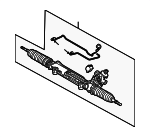 32103444368 - Steering: Steering Gear for BMW: X3 Image