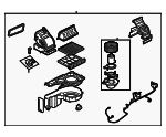 972062F050 - : Blower Assembly for Kia: Spectra, Spectra5 Image