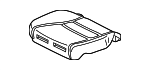 81137SEAJ01 - Body: Seat Cushion Pad for Acura: TSX Image image