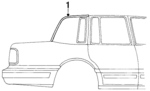 FOVY5451728A - Body: Roof Molding for Lincoln: Town Car Image
