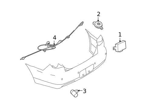 Electrical Components for 2010 Lincoln MKZ #2