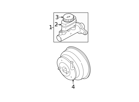 Master Cylinder - Components On Dash Panel for 2001 Nissan Maxima #0
