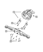 5012879AA - Rear Wheel Drive; Differential and Drive Line: Differential Bolt for Mopar Image