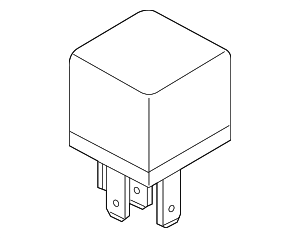 RLY7 - Electrical: Motorcraft™ Accessory Power Relay for Ford Image