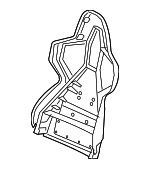 52107918099 - : 2006-2008 BMW Z4 - Seat Back Panel for BMW: Z4 Image