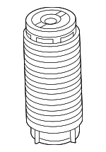33536866809 - Suspension: Dust Shield for BMW: 530e, 530e xDrive, 530i, 540i Image