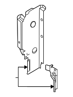 K61650AE0 - Body: Seal Plate for Mazda Image