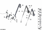 72117346561 - : Upper Belt Rear Left for BMW Image