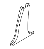 769168J002 - Body: Center Pillar Trim for Nissan: Altima Image