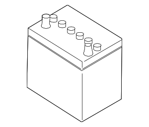 999M1NB24C - Electrical: Battery for INFINITI: J30, Q45, QX4 Image