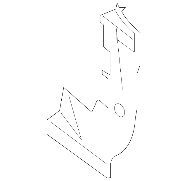 Condenser Assembly Lower Seal - Nissan (92184-EA010)