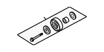 11925EA20B - HVAC: Idler Pulley for Nissan: Frontier, NV1500, NV2500, NV3500, Pathfinder, Xterra Image
