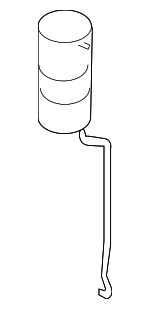 92100EA500 - HVAC: Condenser Assembly for Nissan: Frontier, Pathfinder, Xterra Image