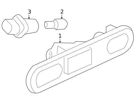 Side Marker Lamps for 2005 Honda Civic #1