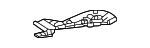 570620R010 - Body: Front Floor Pan Bracket for Toyota: Grand Highlander, Highlander, RAV4 Image