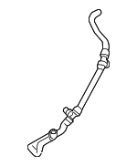 64216821653 - HVAC: Return Hose for BMW: X7 Image