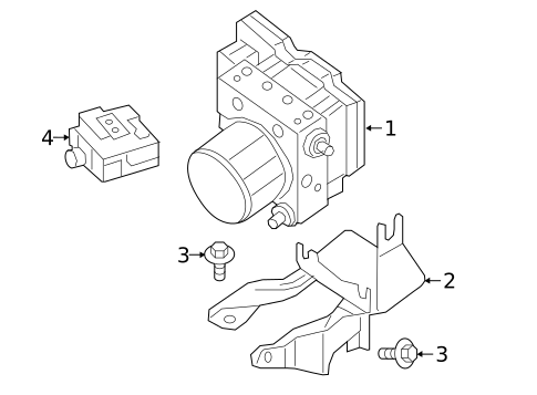 ABS Components for 2017 Nissan Maxima #0