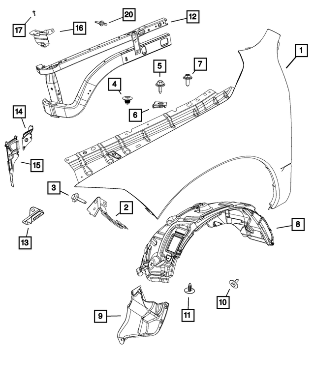 6506784AA - Electrical: Weld Stud for Ram: 1500, 1500 Classic Image