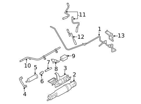 Emission Components for 2008 Ford E-150 #0