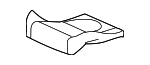 C2C23484 - Body: Seat Cushion Pad for Jaguar Image
