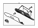 AE5Z54060T10AA - Body: Glove Box Assembly for FORD Image