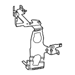 2065016902 - : Duct Bracket for Mercedes-Benz Image