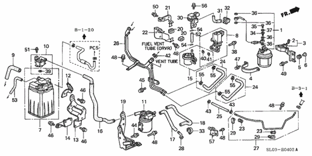 Canister - Fuel Strainer (3) for 2000 Acura NSX #0
