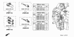 28015PRM305 - Transmission - Automatic: SOLENOID SET, SHIFT (A) for Acura Image