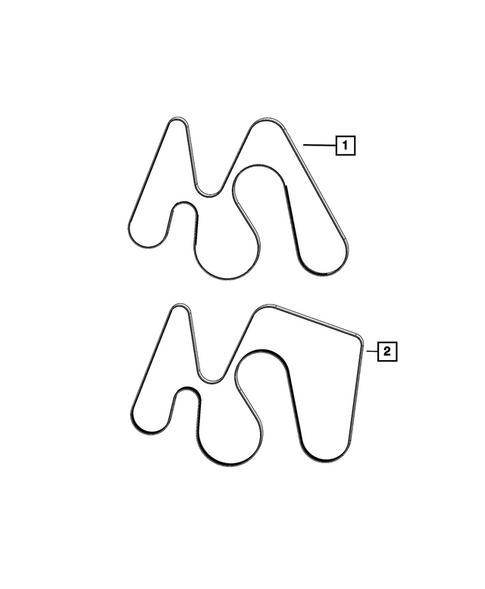 Drive Belts for 2025 Ram 2500 #0