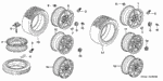 44727S5AA11 - Chassis: WEIGHT, BALANCE (15G) (PLOMBCO) for Honda Image